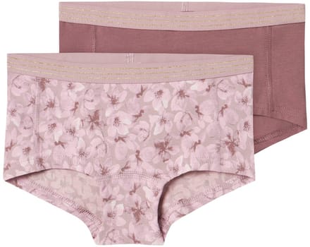 Name it meisjes hipster 2-pak - Mauve Shadows - 140