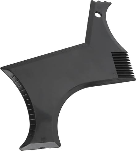 Beard Shape Gids voor Perfecte Baardontwerpen - Veilig en Flexibel Trimsjabloon voor Mannen