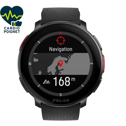 Polar VANTAGE V3 Sport Smartwatch met GPS - Zwart/grijs