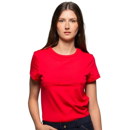 Dames-T-shirt Flags&Cup Malata