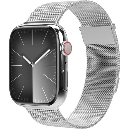 Vonmählen Milanese Loop 2 bandje voor de Apple Watch | 38/40/41/42 mm - Silver