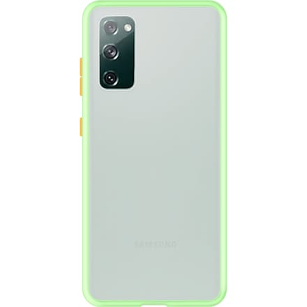 Samsung Galaxy S20 Back Cover - Lichtgroen/Transparant