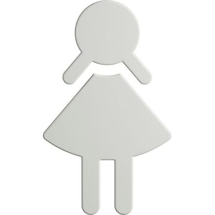 HEWI Series 477/801 Symbol Woman 801.91B020 97