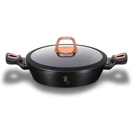 Berlinger Haus Granit Pot 28cm Black Rose - Energiezuinig & Inductie
