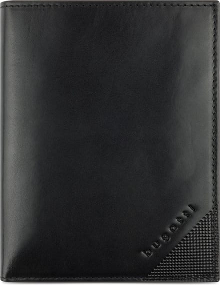 Bugatti Nobile Portemonnee Leer 10.5 cm - Jongens - Staand formaat - schwarz