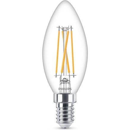 Philips LED kaarslamp E14 2,5W 827 WarmGlow