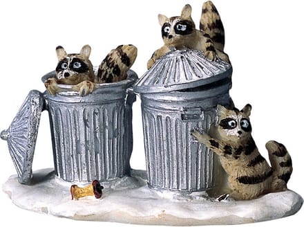 Lemax - Trash Bandits - Kersthuisjes & Kerstdorpen