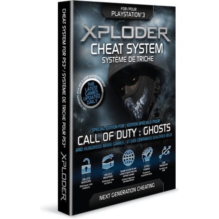 Xploder Cheat System Call of Duty Ghosts