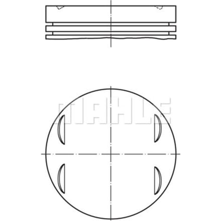 Zuiger MAHLE 083 13 00