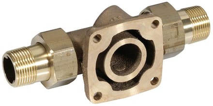 Resideo Draaibaar verbindingsstuk DA74C messing, R1, A, DA74C-1A