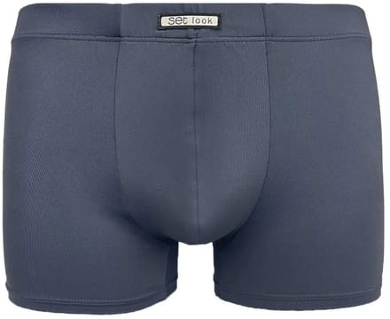Set heren boxershort microfiber - Urban - Donkerblauw / L