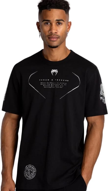 Venum x Tekken 8 Paul Phoenix T-Shirt Katoen Zwart - M
