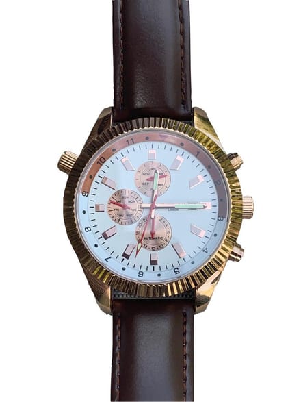 Gamages - Herenhorloge - Hour Rotator - GA0039 Rose