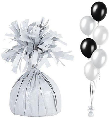 12 STUKS Ballon gewicht wit.