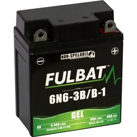 Batterij Fulbat 6N6-3B/B-1 Gel