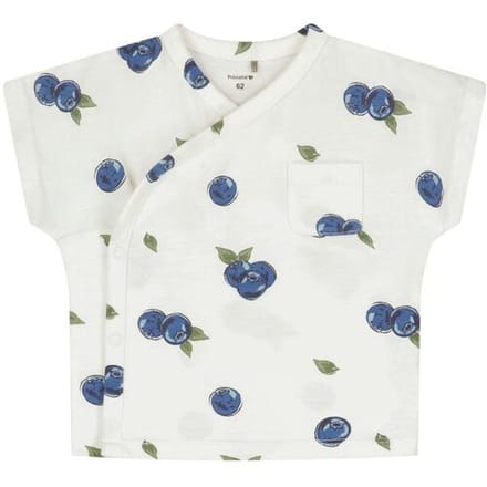 Prénatal newborn overslagshirt Ivory White 62 unisex
