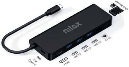 USB Hub Nilox NXDSUSBC04