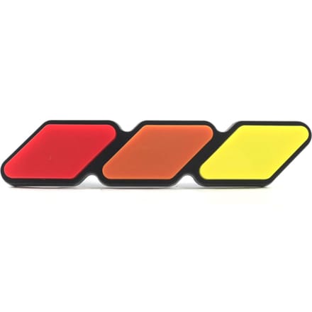 Grille Badge Embleem Decoratie Label Vervanging voor 4Runner Tundra Sequoia Rav4 Highlander red