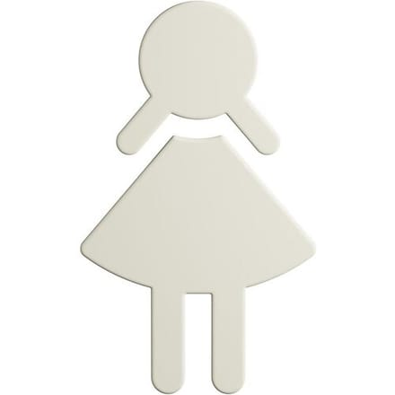HEWI Series 477/801 Symbol Woman 801.91B020 99