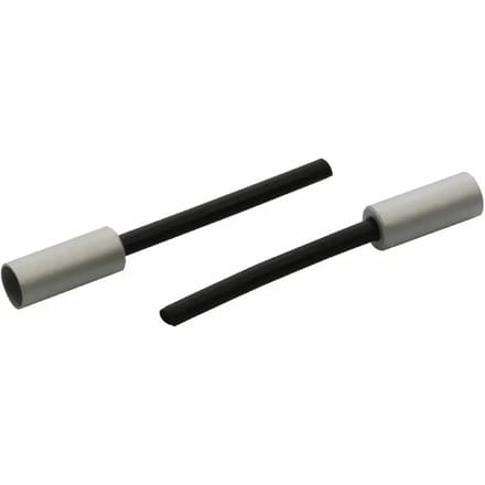 Elvedes Kabelhoedjes 5 X 46 Mm Aluminium Zwart/zilver 50 Stuks