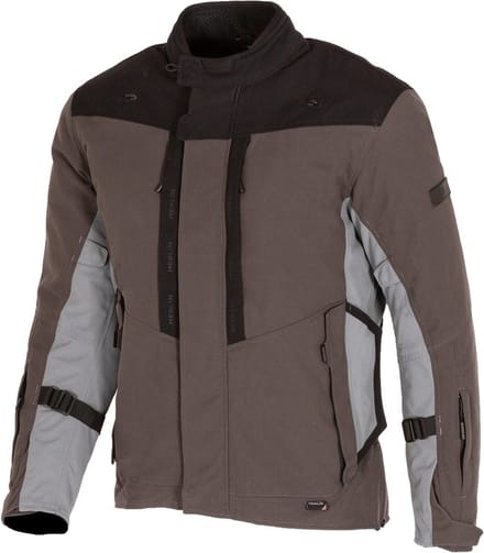 Merlin Borderlands D3O Grijs Textiele Motorjas - Jas