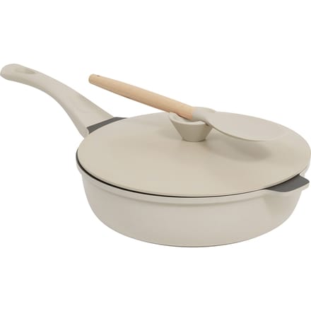 Eazy Living Anti-aanbakpan met Stoominzet Ø 28 cm Beige