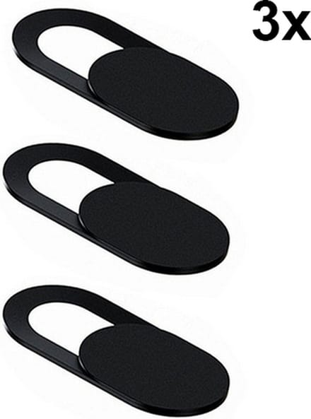3x Webcam Cover Privacy schuifje slider shutter voor Telefoon Laptop Computer webcam en camera / HaverCo
