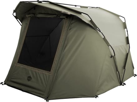 Karpertent - Delphin - Panorama - Easy - 2-man - Vistent - 2 persoons tent - Groen - inclusief opbergtas
