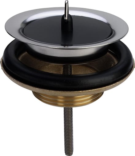 Plieger Afvoerplug - 6/4" - Chroom