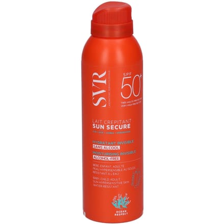 SVR Sun Secure Crackling Milk SPF50+ - 200ml Hydraterende Lotion