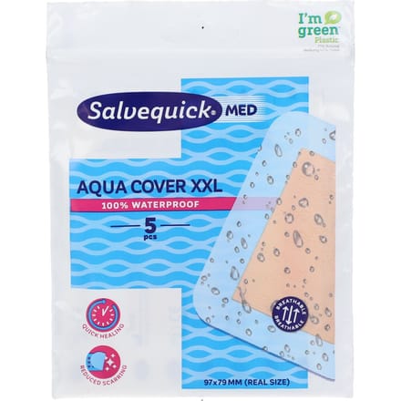 Salvequick® Aqua Cover XXL 5 Pleister