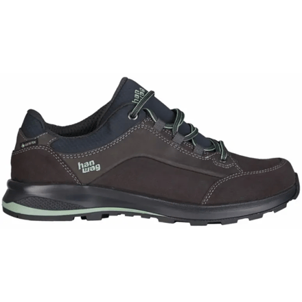 Hanwag Banks Low Bunion Lady GTX - Wandelschoenen - Dames Asphalt / Mint 39