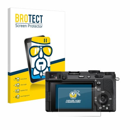 Screenprotector voor Sony Alpha 7CR Beschermglas transparant