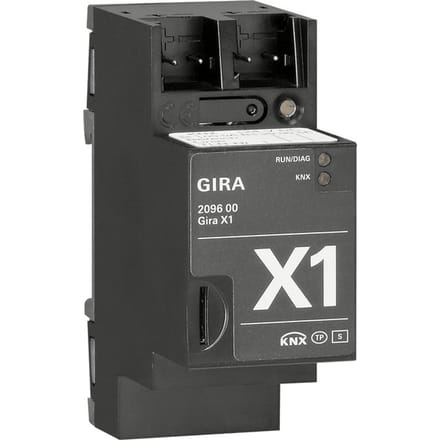Gira KNX-toepassingscontroller Bus Systeem DIN-rail - 209600 - E2U6G