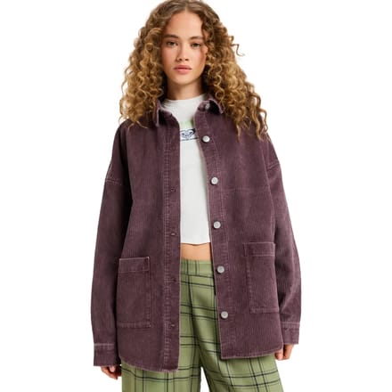 Katoenen overshirt met lange mouwen voor dames Roxy Kick Back