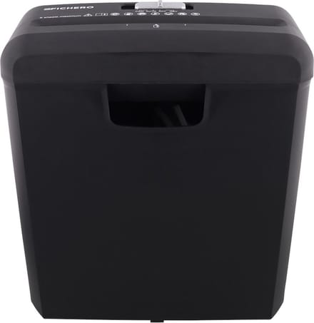 Fichero - Papierversnipperaar - 6x A4 - Creditcards - 10L - Zwart