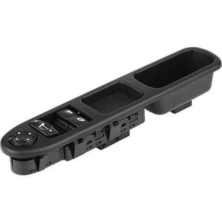6554QC Interrupteur de Vitre Électrique de Voiture Commande Maître pour Peugeot 207 2006 2012 black