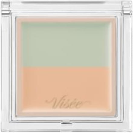 Kose - Visee Color Duo Trick Concealer 06 Green Trick (Light Beige)