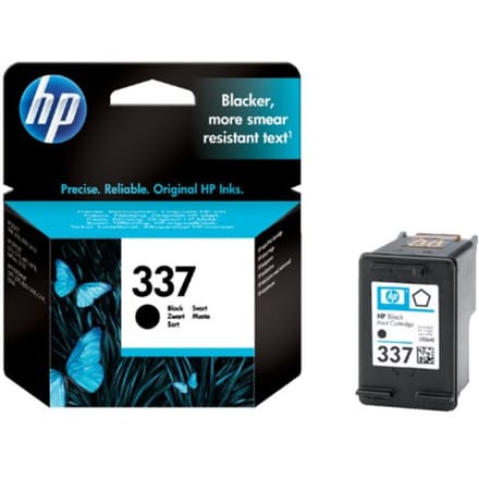 Hp inkjet cartridge no. 337 zwart - 11 ml.