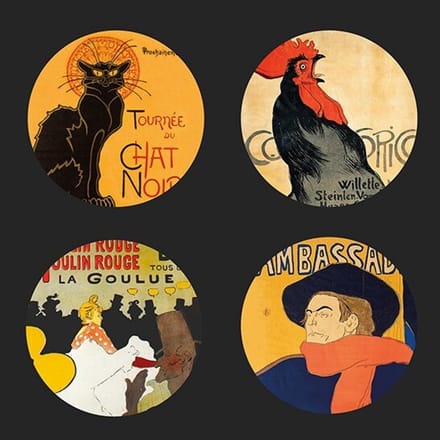 Parisian Posters, La belle Époque Parisienne