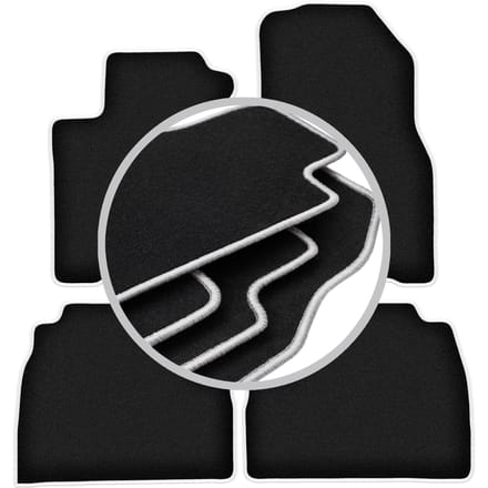 CARLUX-SILVER automatten voor: Mercedes ML W163 SUV (1998-2005)
