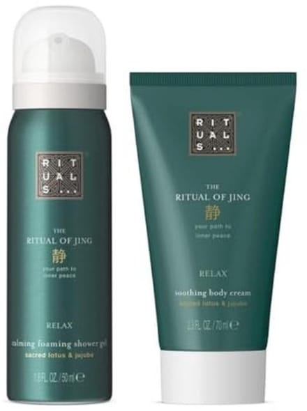 The Ritual of Jing Mini reisset - Lichaamscrème en Doucheschuim