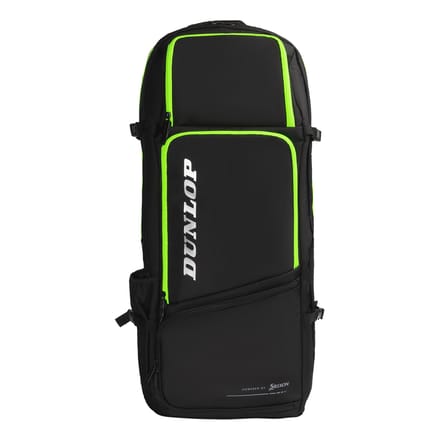 Dunlop Performance Long Rugzak-Zwart,Neongroen