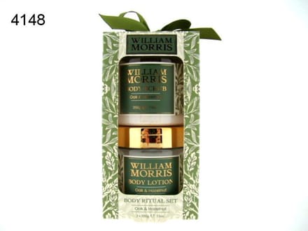 Lesser & Pavey Body Rituals Cadeauset Oak & Hazelnut – Bodyscrub & Bodylotion 2-delig