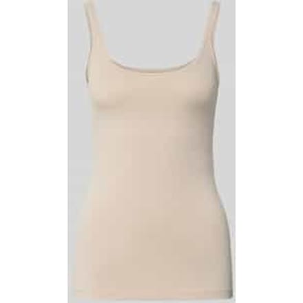Slim fit tank top van katoenmix model 'Ina/Dailies'