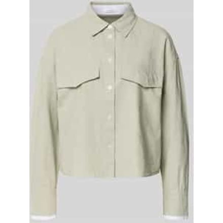 Overhemdblouse met knoopsluiting, model 'Finsi'