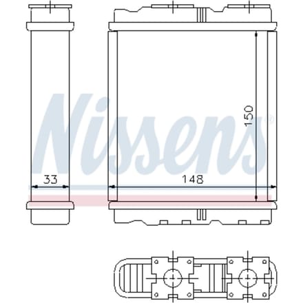 Waterverwarmer NISSENS 72659