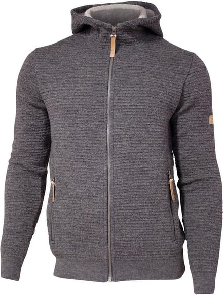Ivanhoe Jas Morel Heren Capuchon Wol/tencel Grijs Maat 3xl