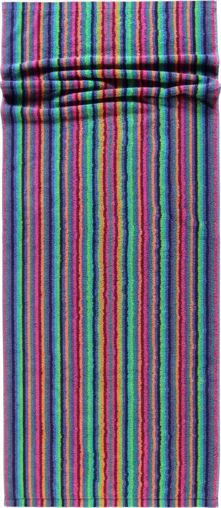 Cawo Lifestyle Streifen Saunahanddoek - Multi-84 70x180