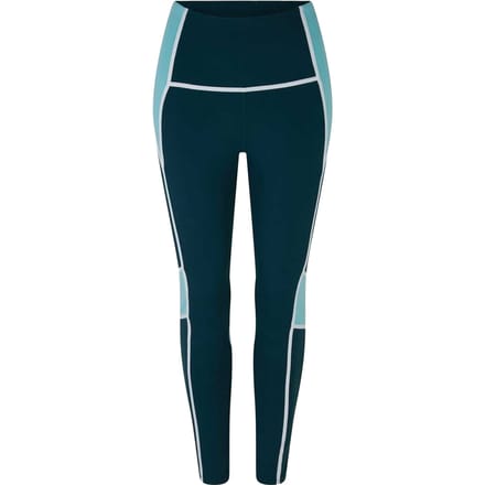 Reebok Dames/Dames Lux Skinny Hardlooplegging (Bosgroen)